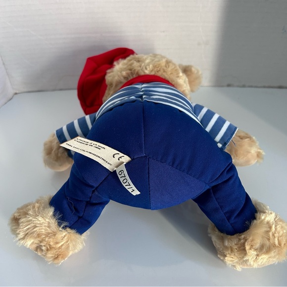 KEEL Toys Paris France Stuffed Plush Teddy Bear Beret French Sailor 8" - Picture 6 of 10